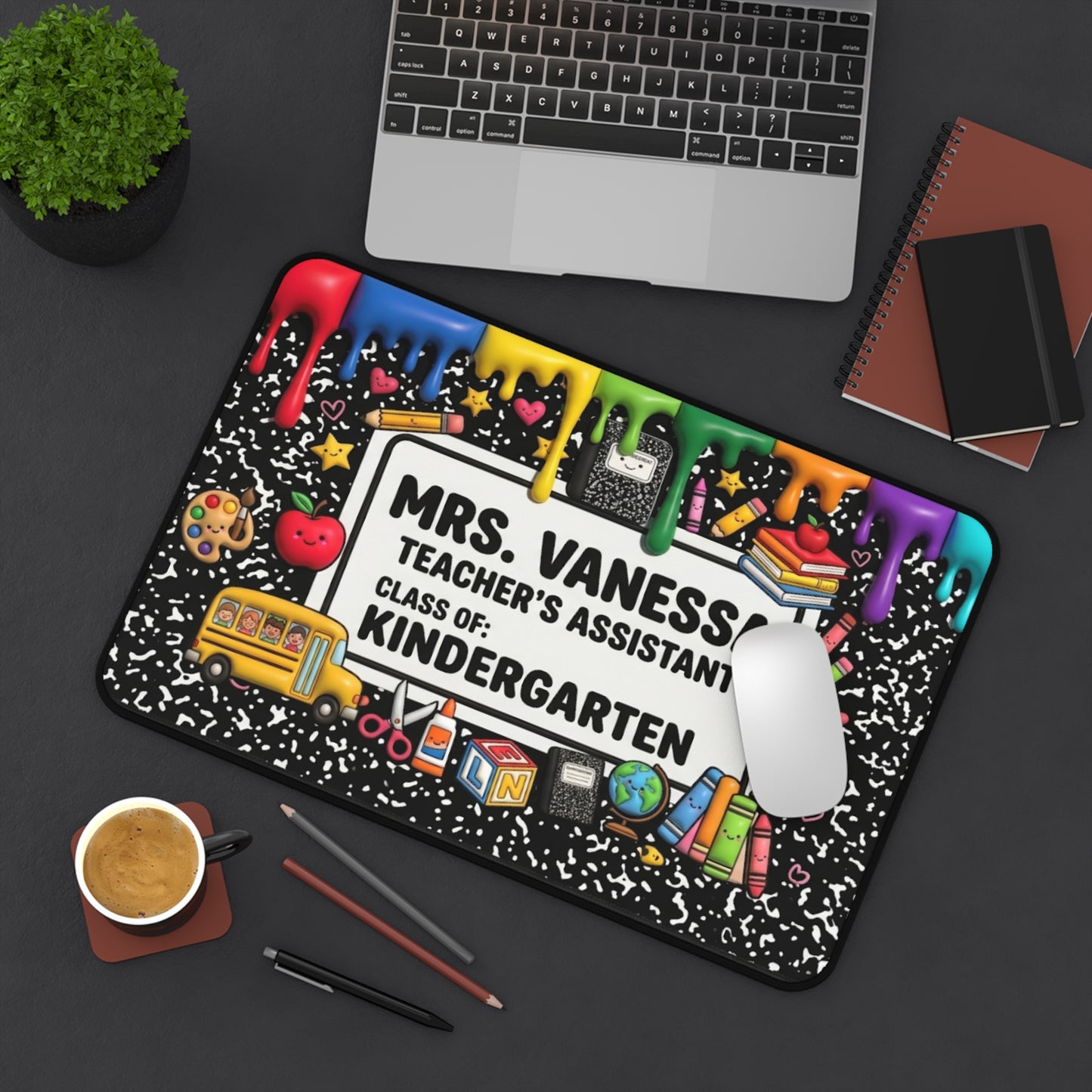 Kindergarten Teacher Desk Mat-Customized