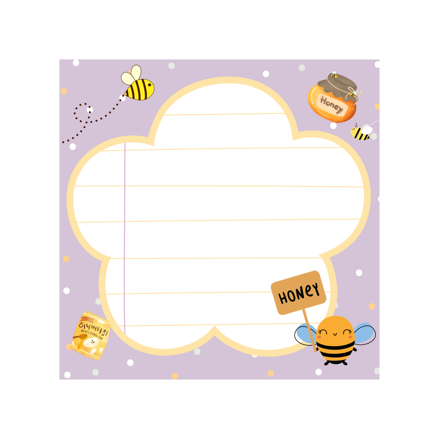 Bee Happy 3 pack Bundle Notepad