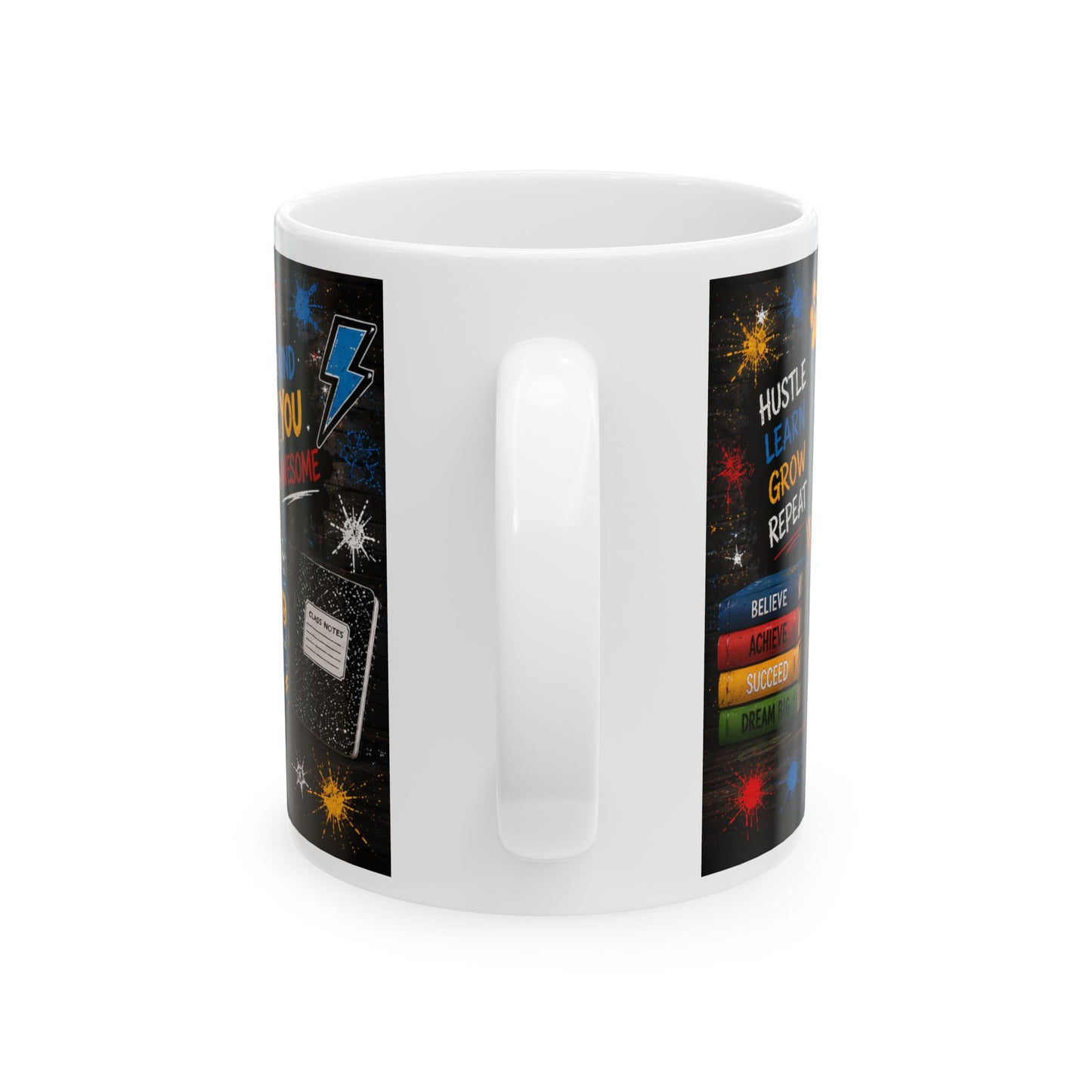 Teacher's Pet Ceramic Mug — Personalized "This May Belong To" School Coffee Cup (11oz/15oz)