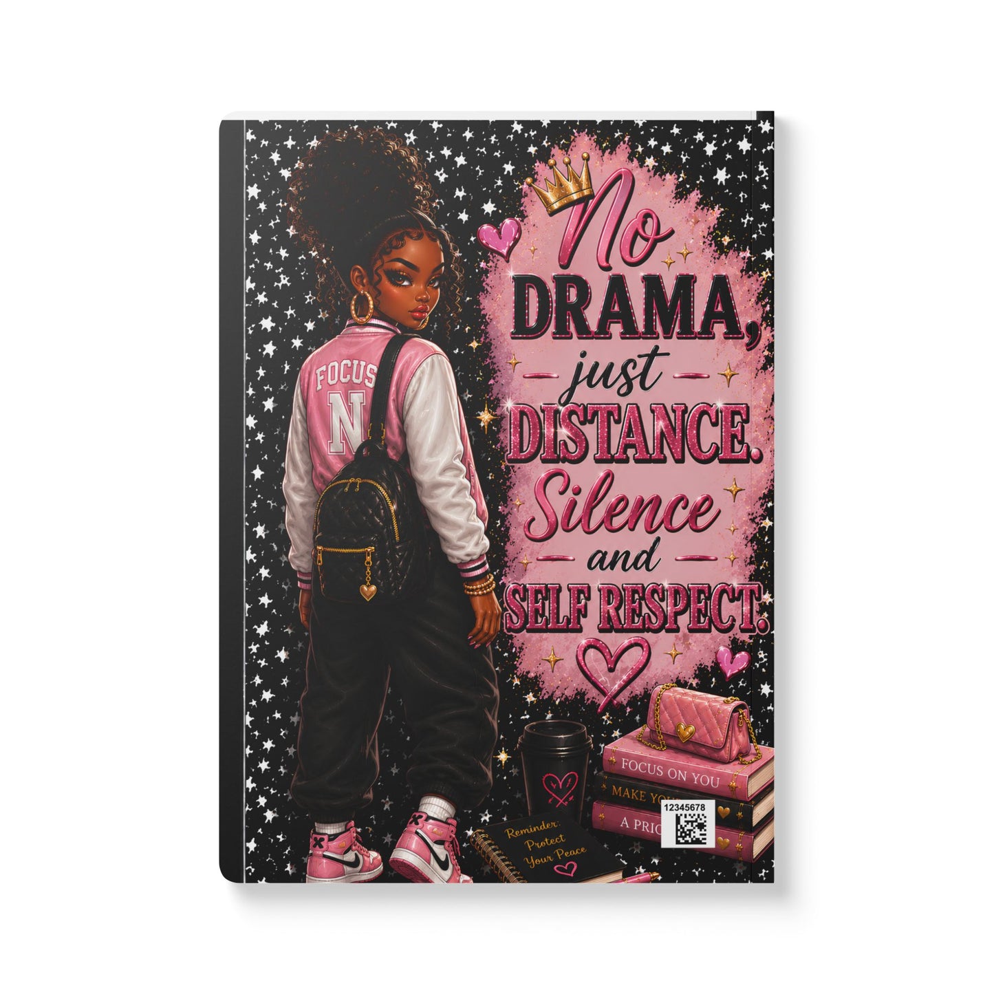On Mute So I Can Focus on Me Printed Soft Cover Journal