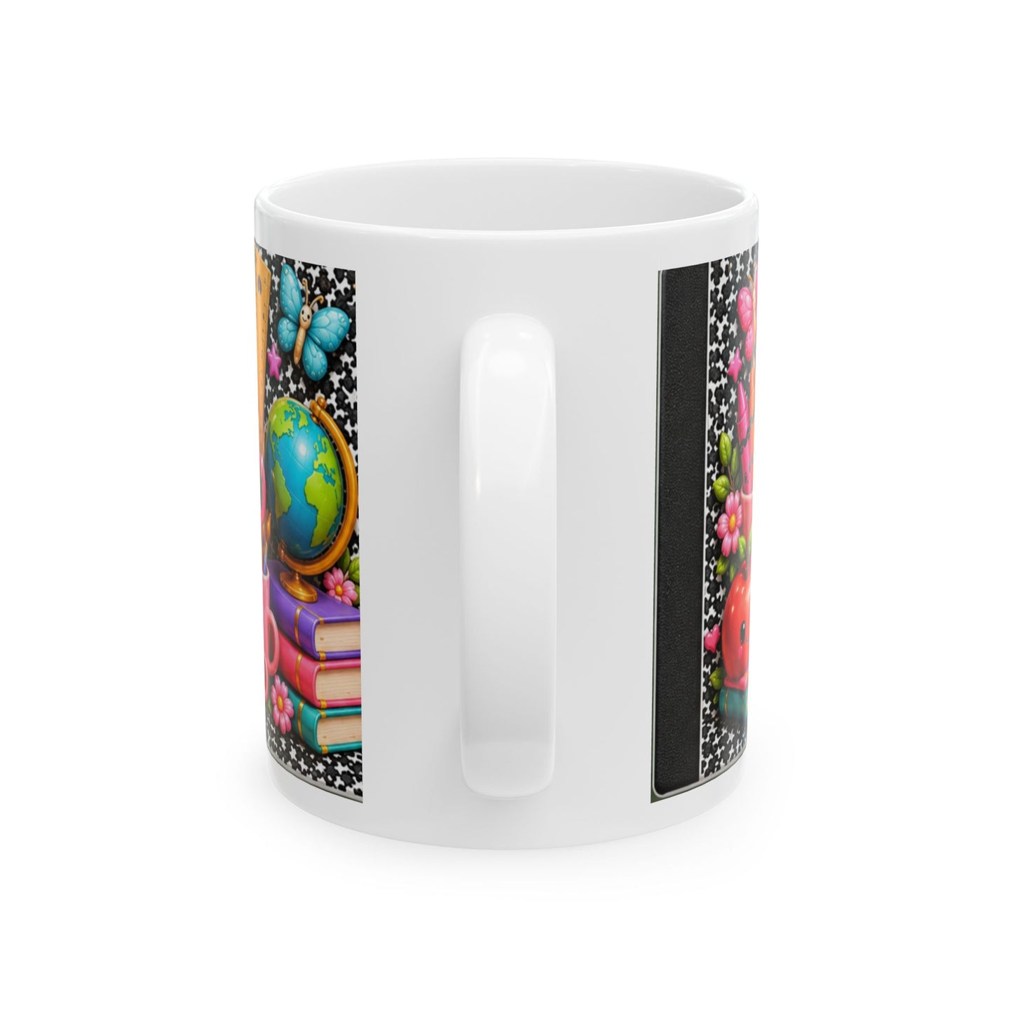 Personalized Teacher Mug — Custom Name School Classroom Coffee Cup