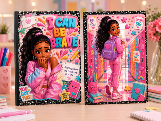 I Can Be Brave Digital Composition Notebook
