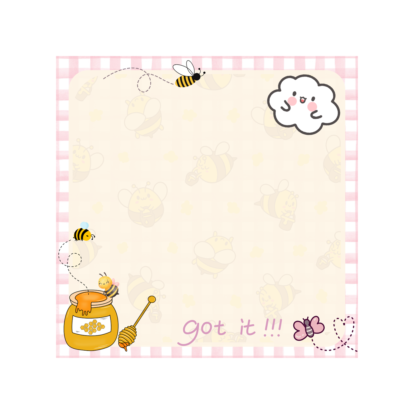Bee-lieve In Jesus 3 pack Notepad