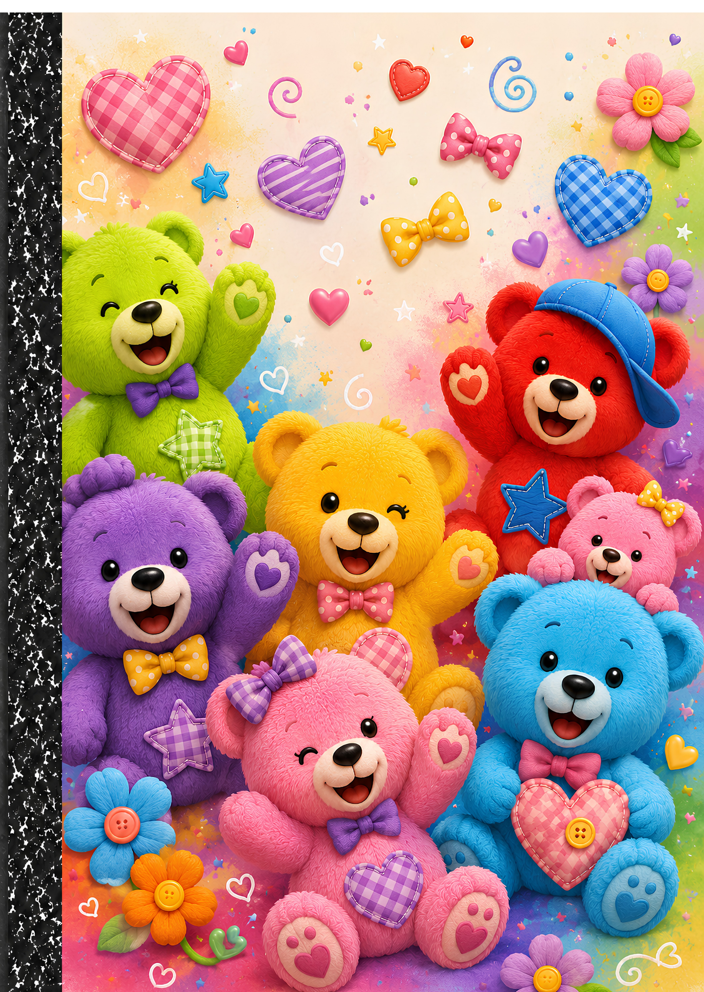 Bearable Love Digital Composition Notebook