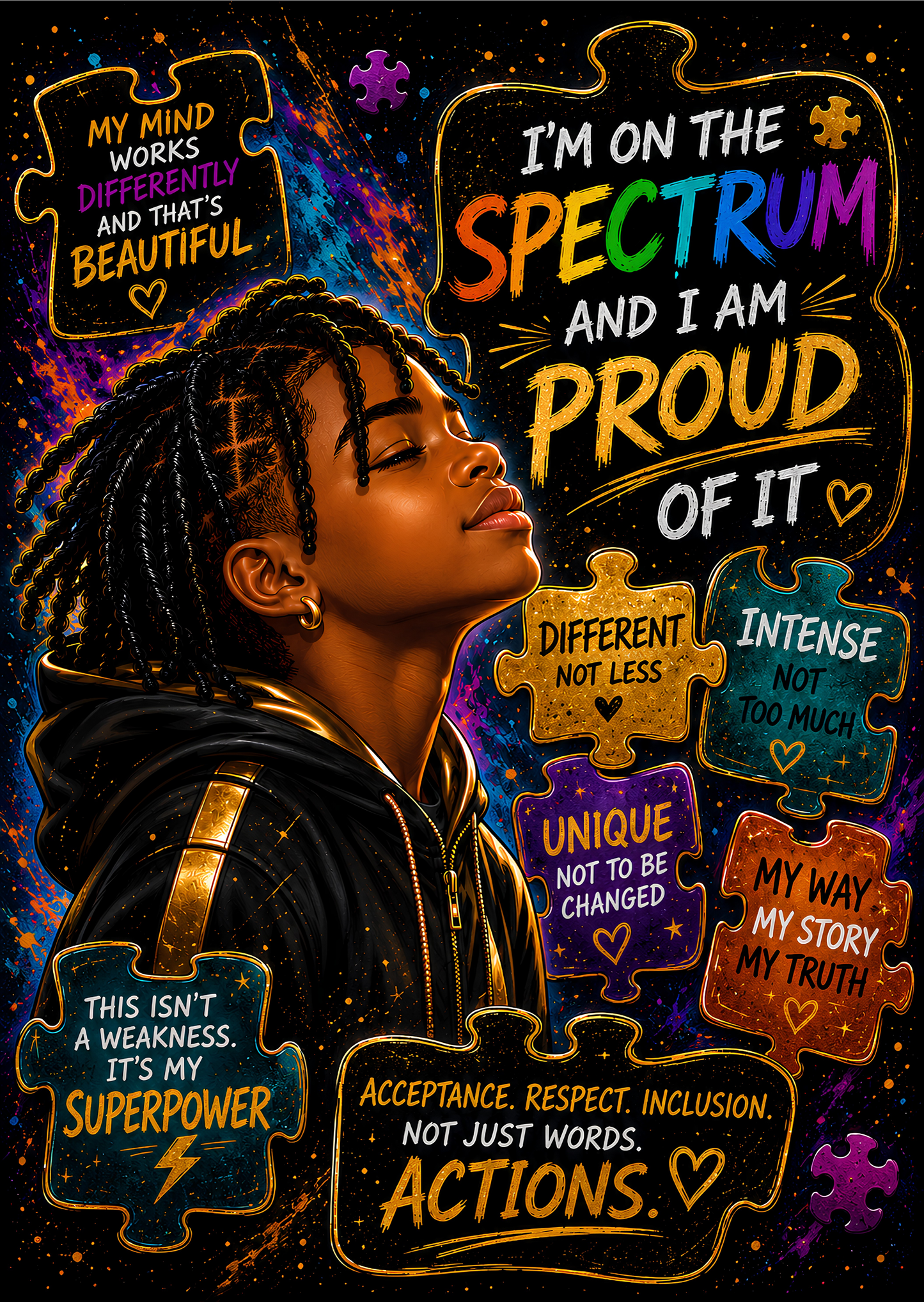 Built Different, Born Brilliant Digital Covers