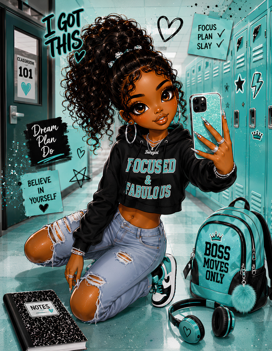Class of Confidence Digital Composition Notebook