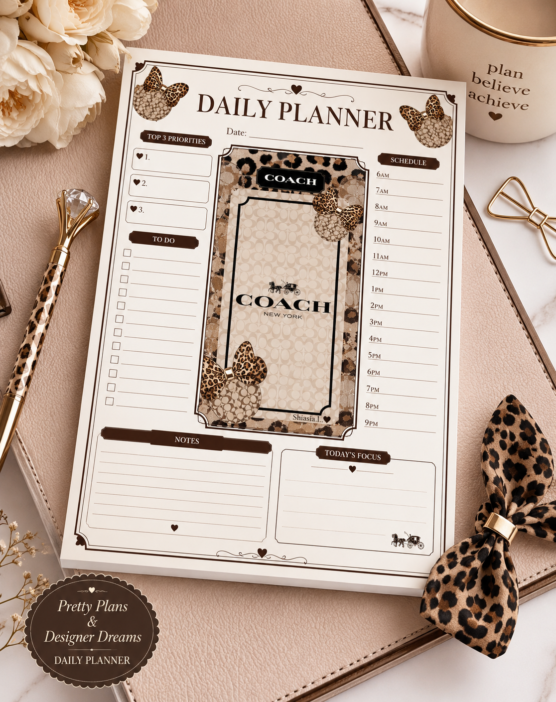 Pretty Plans & Designer Dreams
