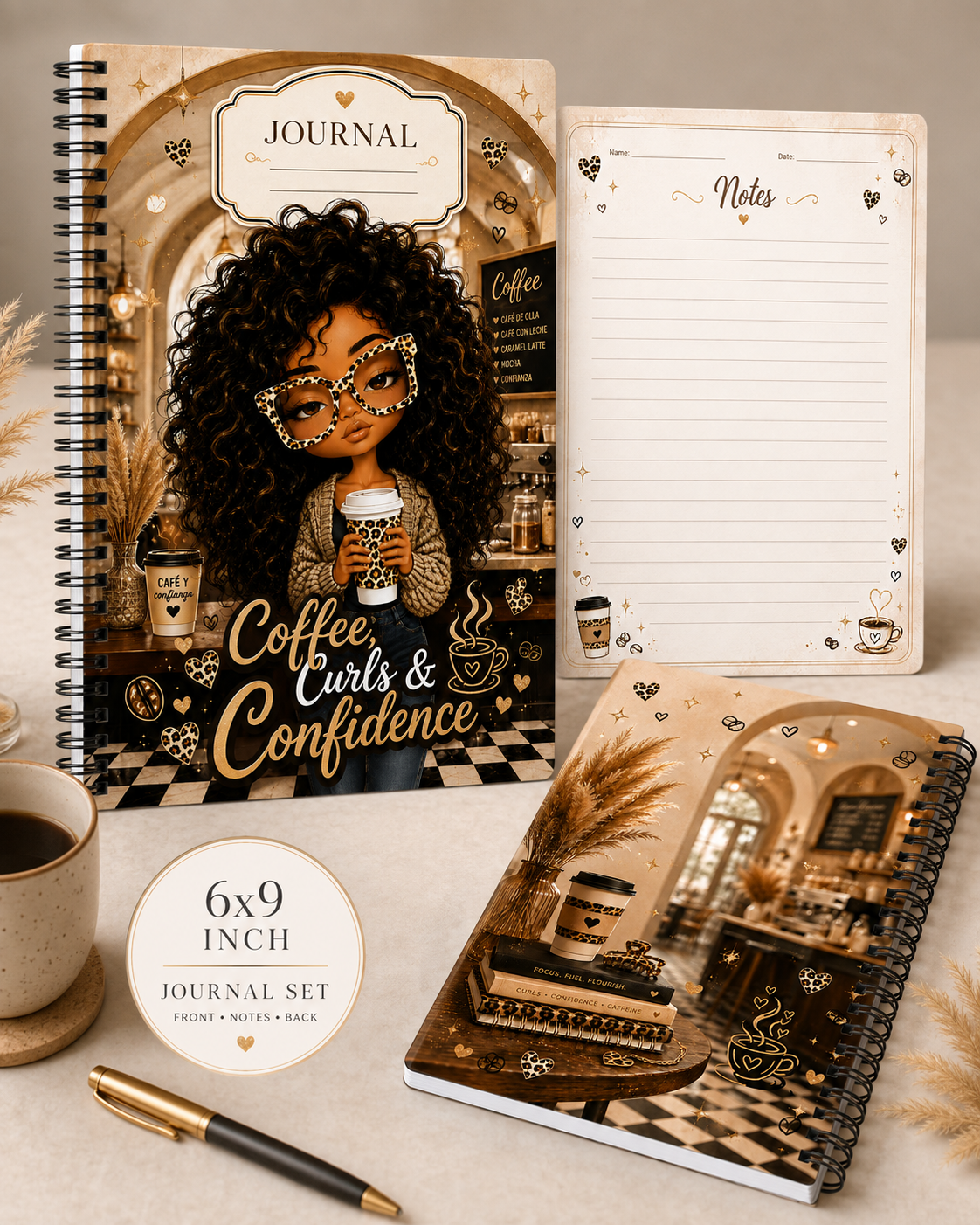 Coffee, Curls, & Confidence