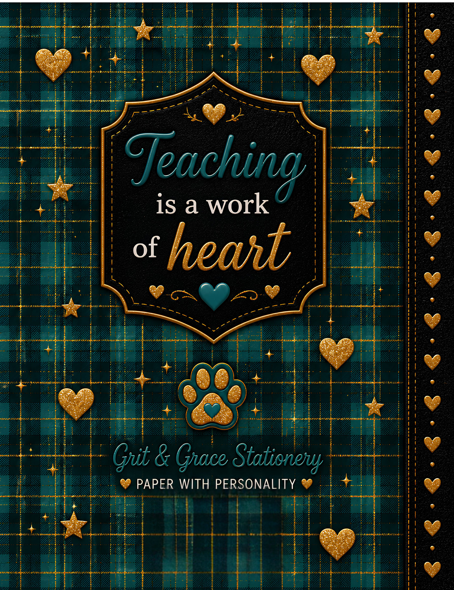 Teacher's Pet American Bully Digital Composition Notebook