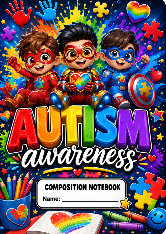 Autism Avengers Covers