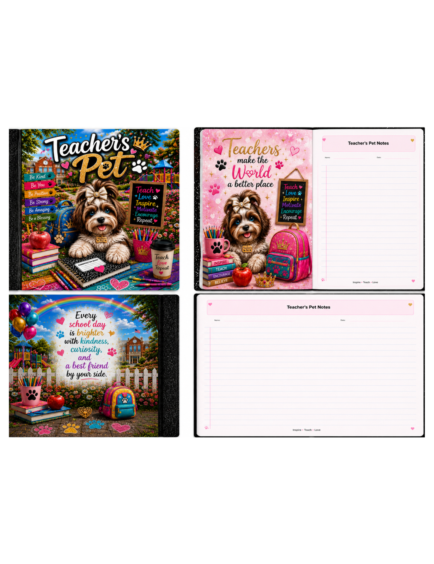 Teacher's Pet Havanese Digital Composition Notebook