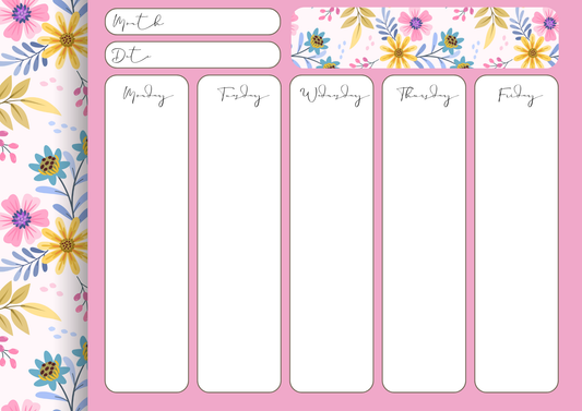Lilac Lilly Weekly Planner