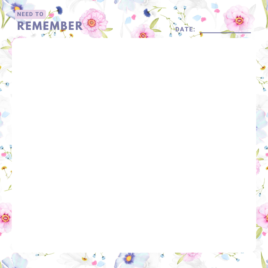 Sweet Daffodil 4 pack of Note pads