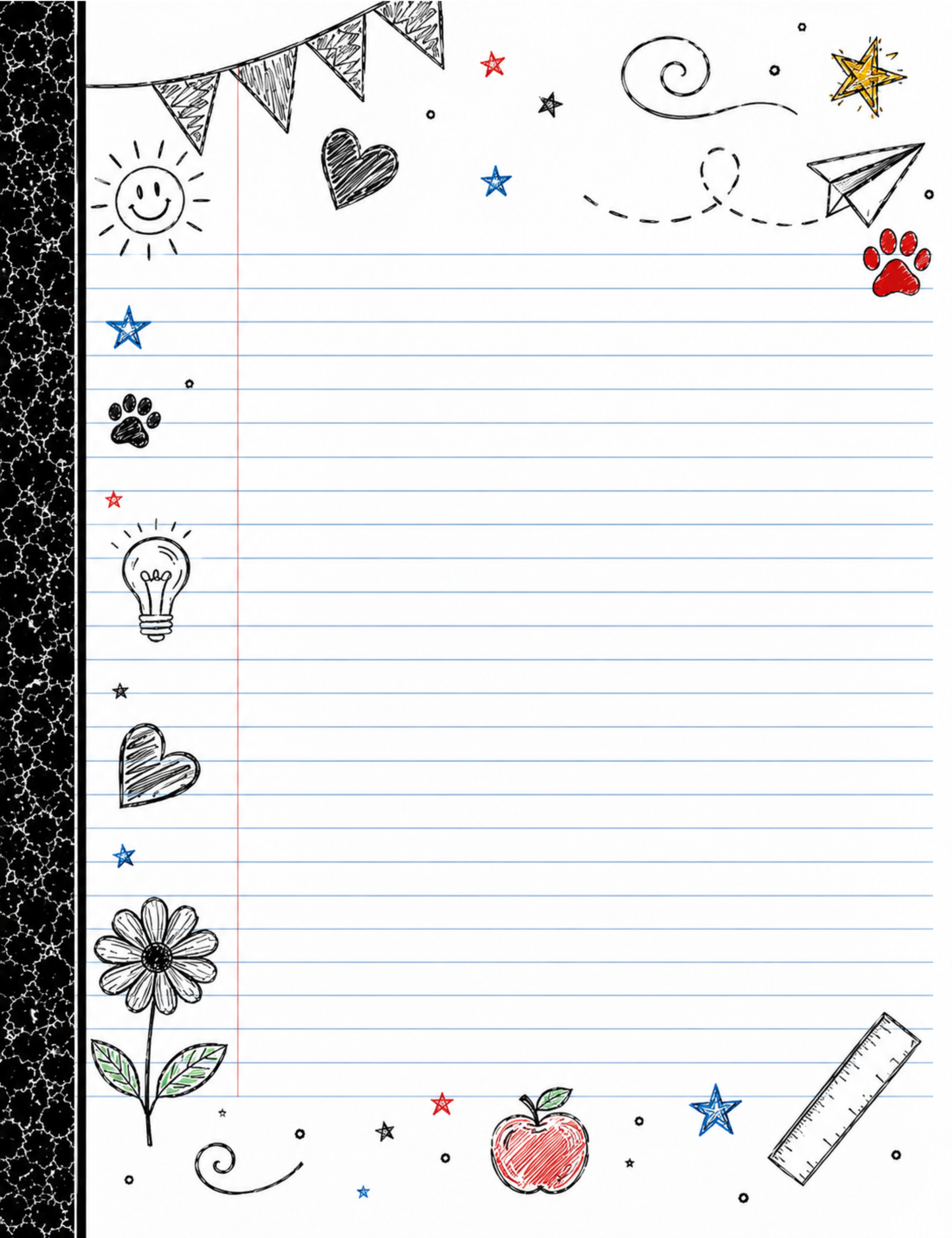 Teacher's Pet Cool Frenchie Digital Notebook