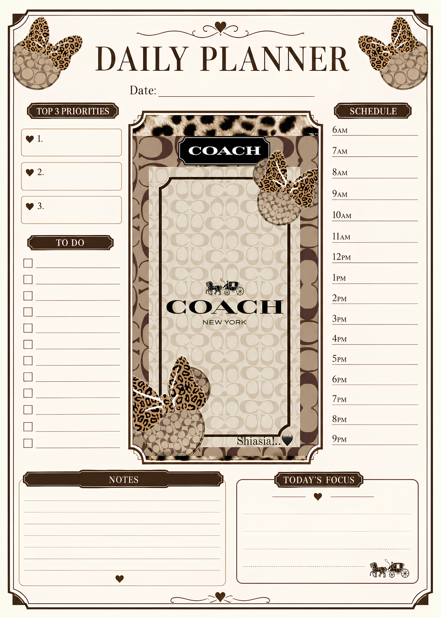 Pretty Plans & Designer Dreams