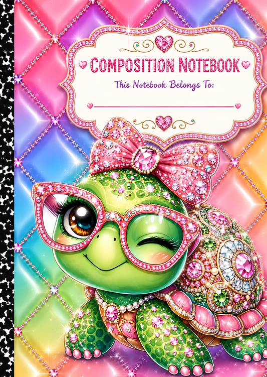 Shell Yeah, I'm Fabulous Printed Composition Notebook