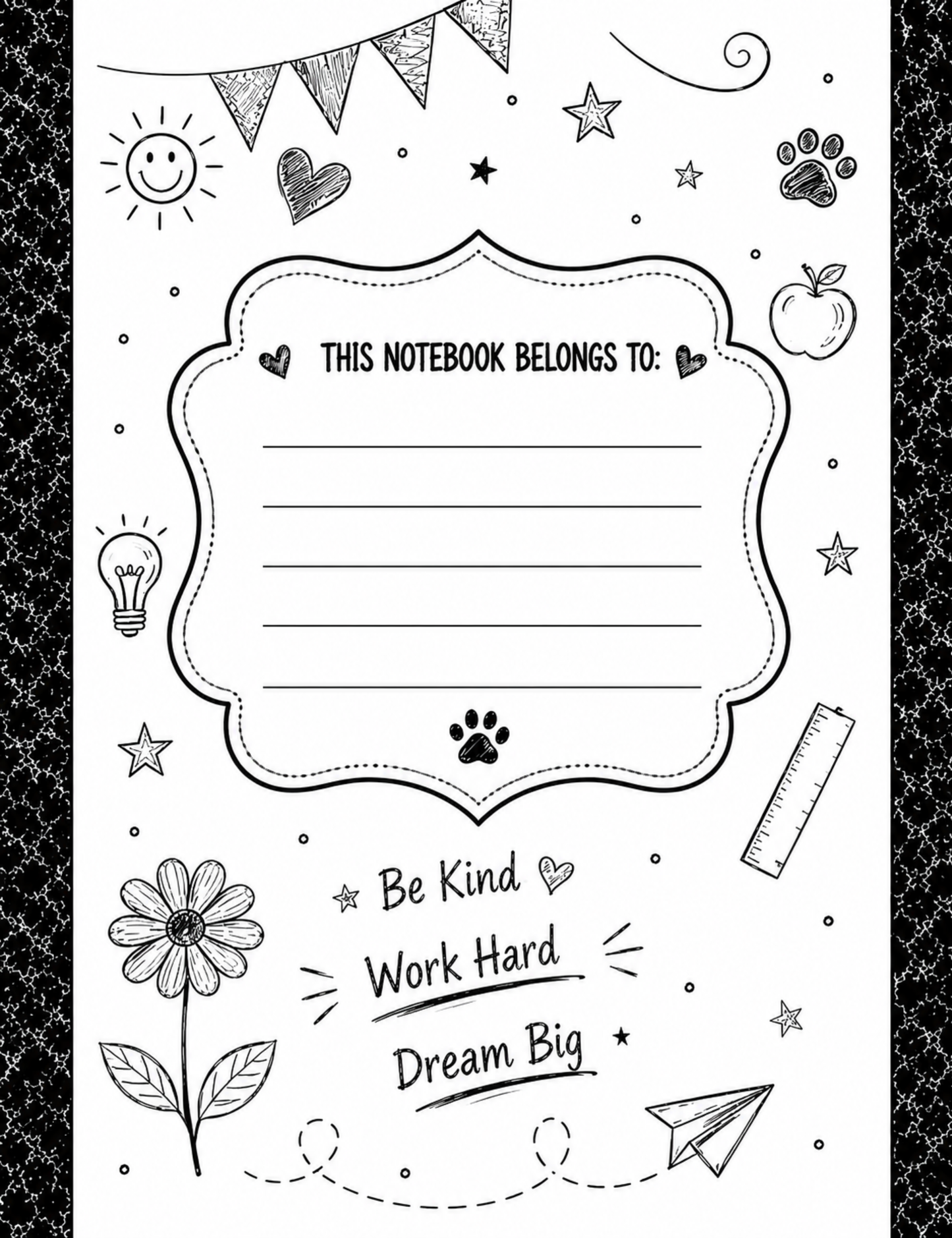 Teacher's Pet Cool Frenchie Digital Notebook