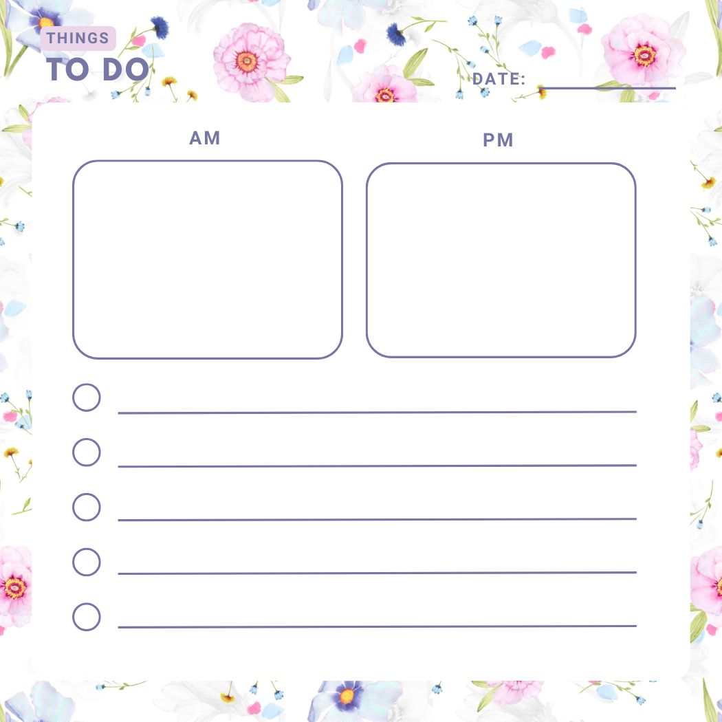 Sweet Daffodil 4 pack of Note pads