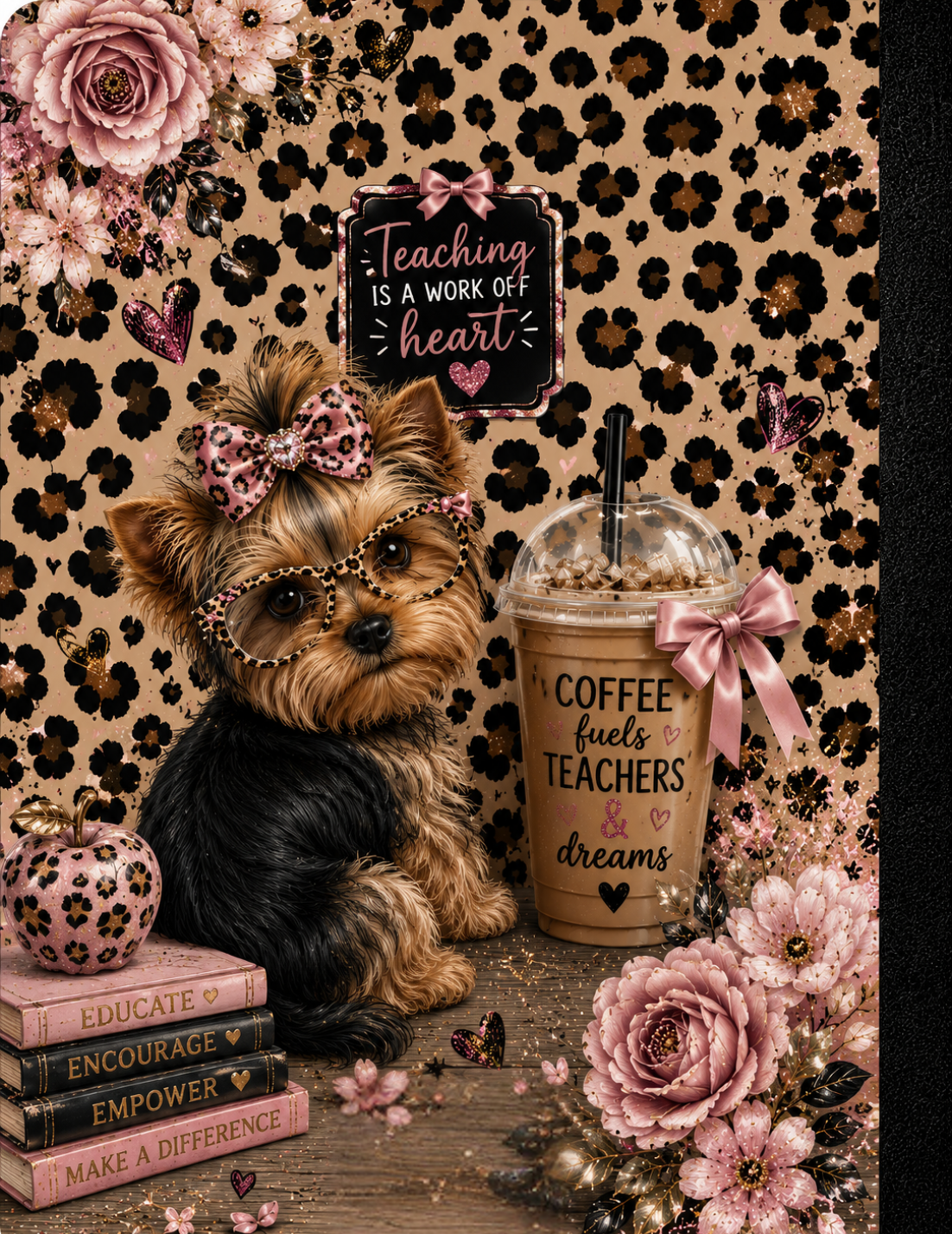 Yorkie Teacher's Pet Digital Composition Book