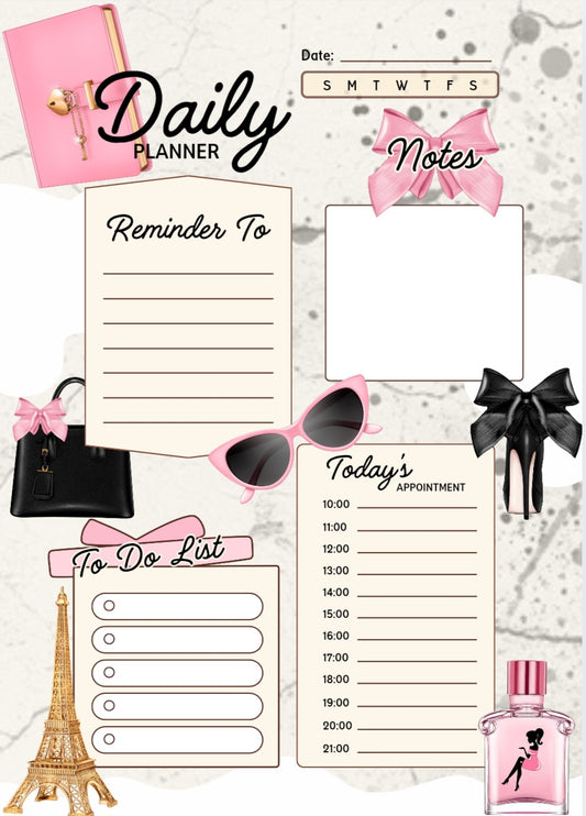 To Paris Daily Notepad