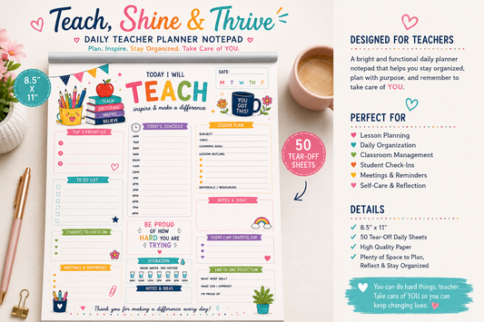 Teach, Shine & Thrive