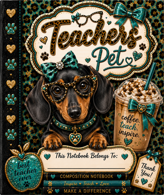 Teacher's Pet Dachshund  Covers