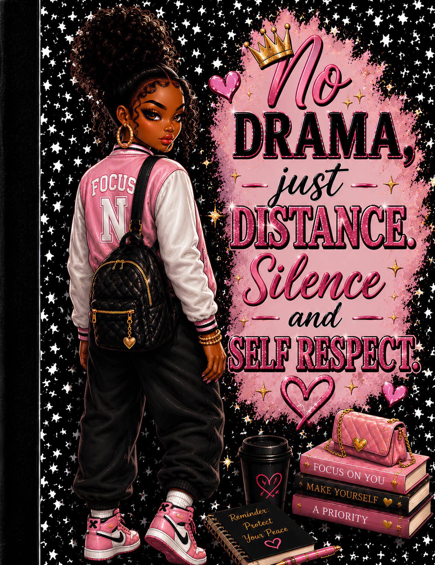 Focusing On Me Digital Composition Notebook