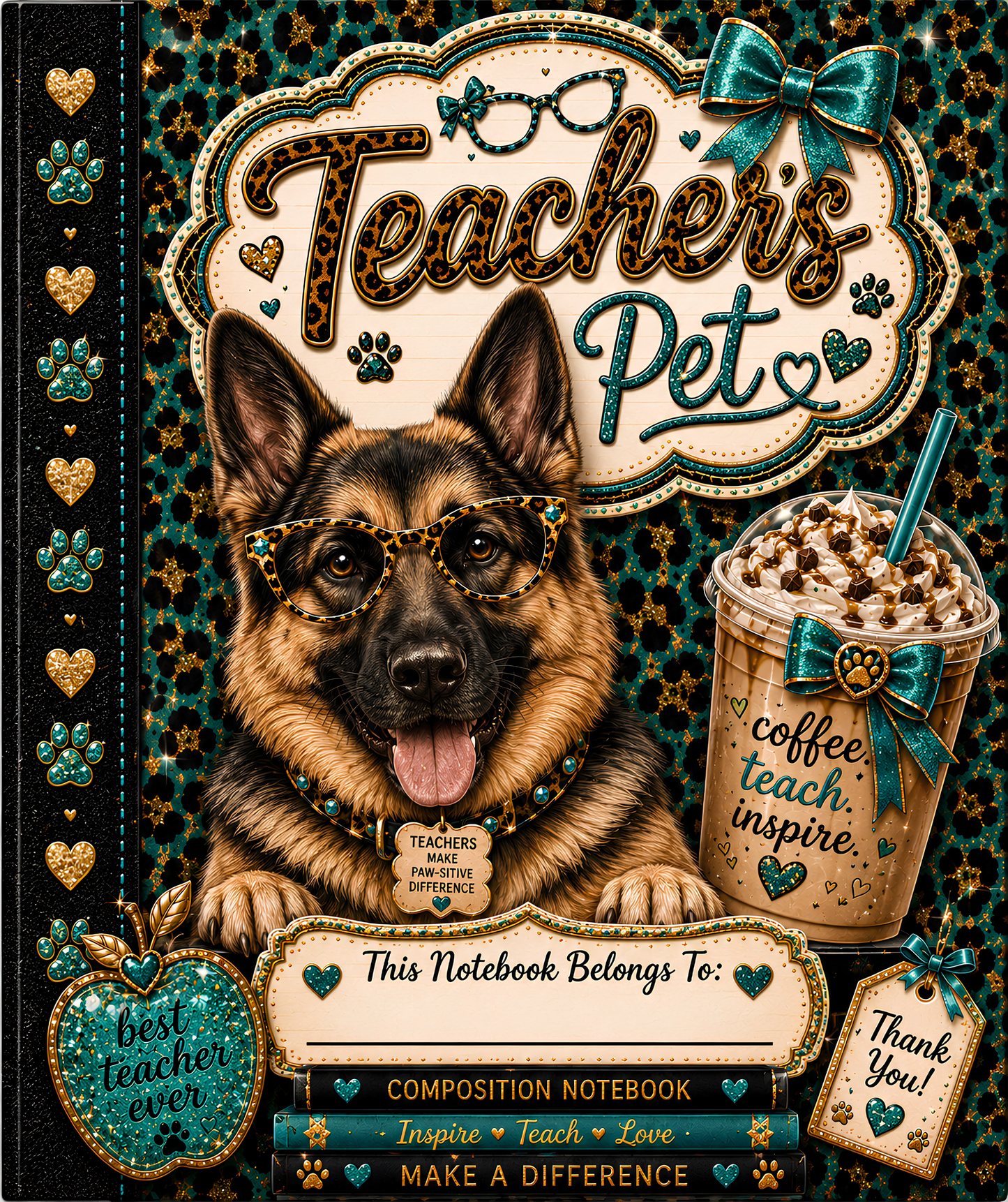 Teacher's Pet German Shepherd Digital Covers