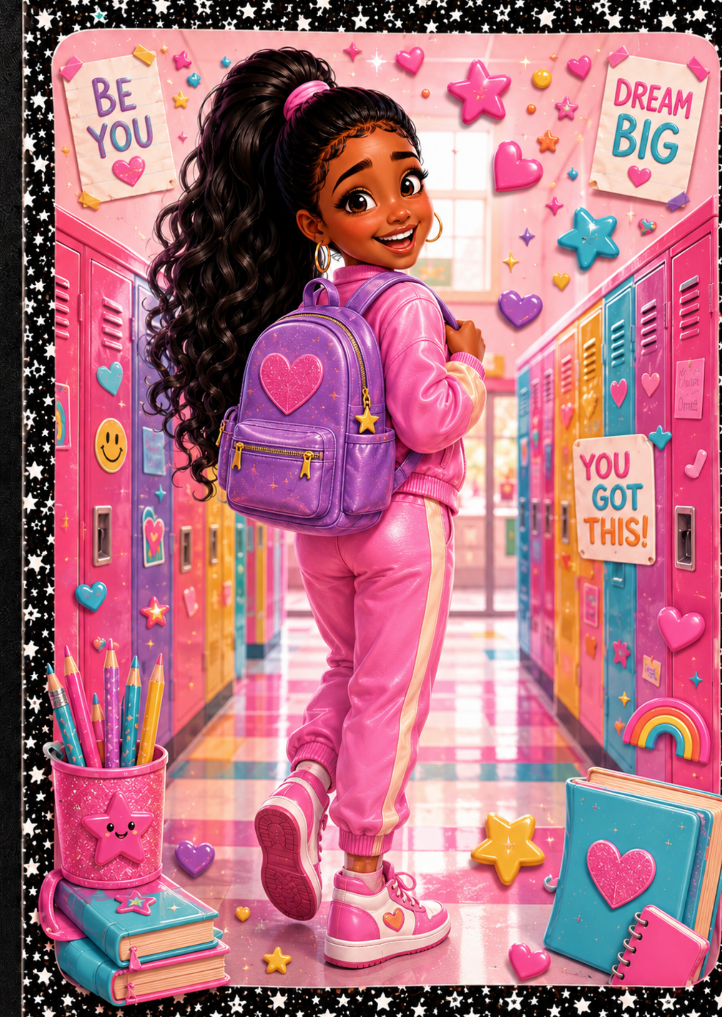 I Can Be Brave Digital Composition Notebook