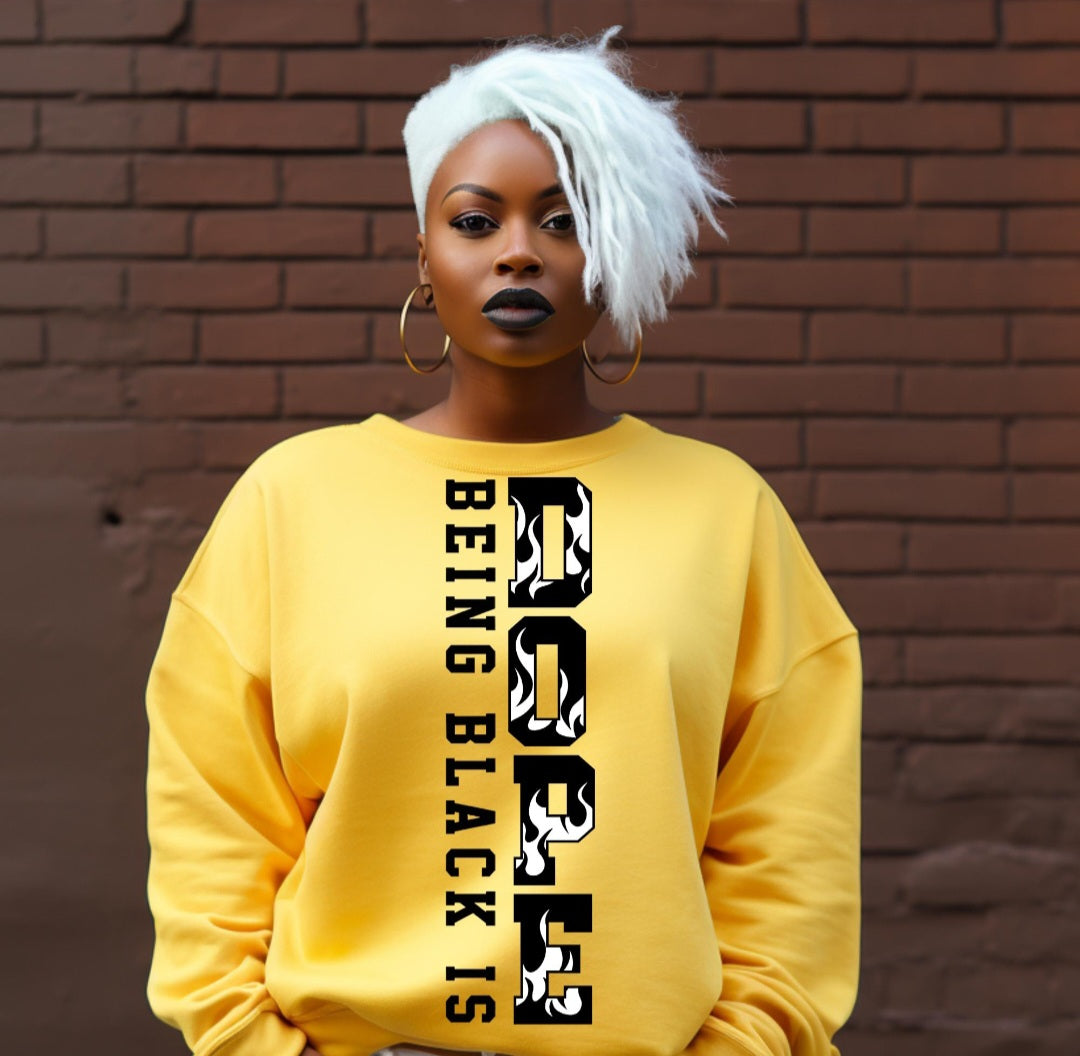 Being Black Is Dope Shirt