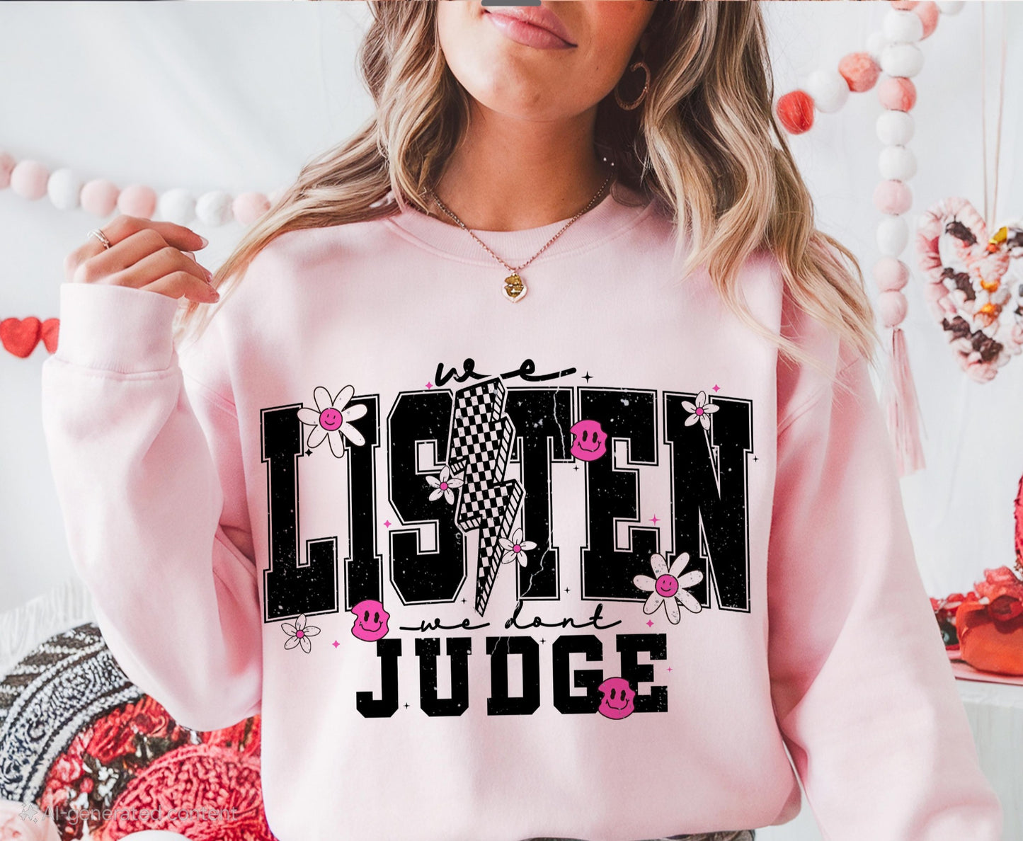 We Listen and we don't Judge