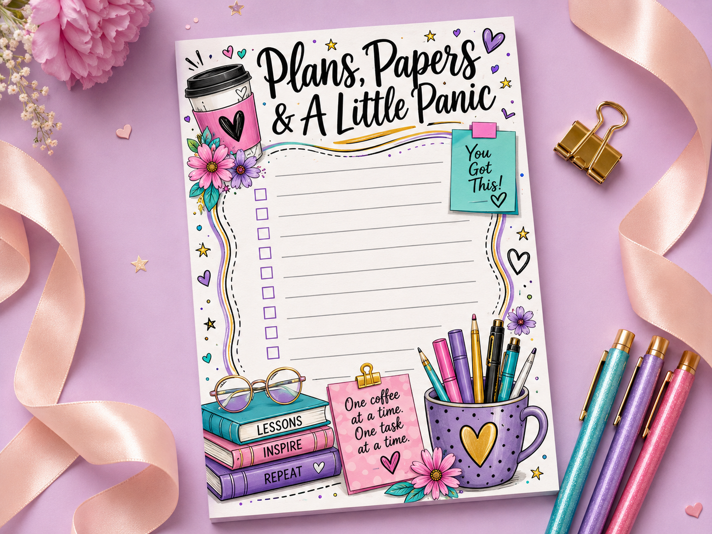 Plans, Paper, & A Little Panic Teacher's Bundle