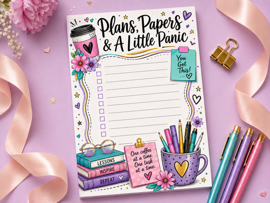 Plans, Paper, & A Little Panic Teacher's Bundle